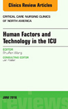 Critical Care Nursing Clinics of North America雜志封面